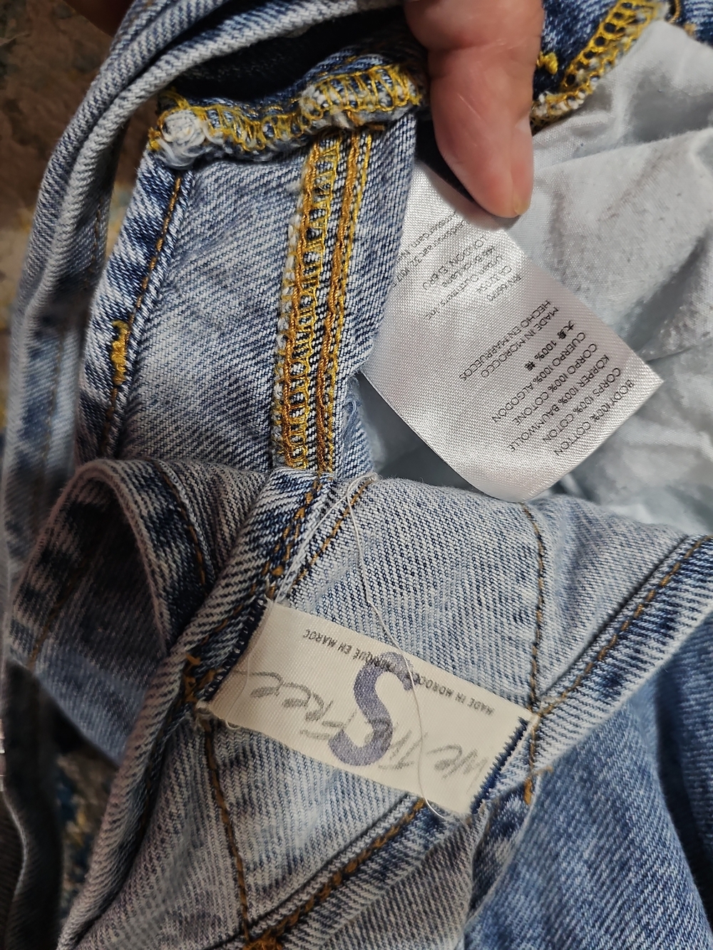 We The Free Denim Overall Size S - Picture 6 of 8